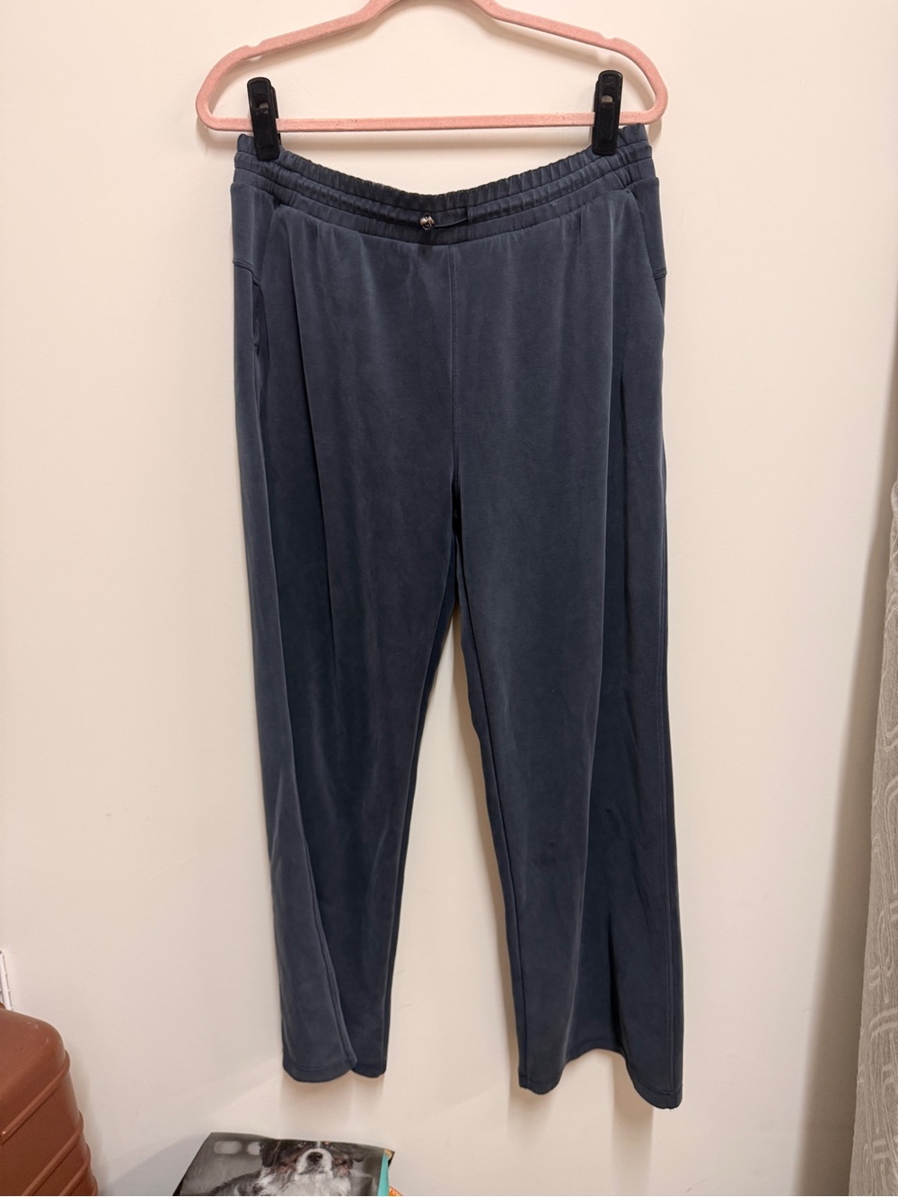 Men's Dark Blue Pull-On Jogger Pants